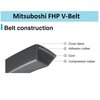 Mbl V BELT 3/8"" X 35"" 3L350A